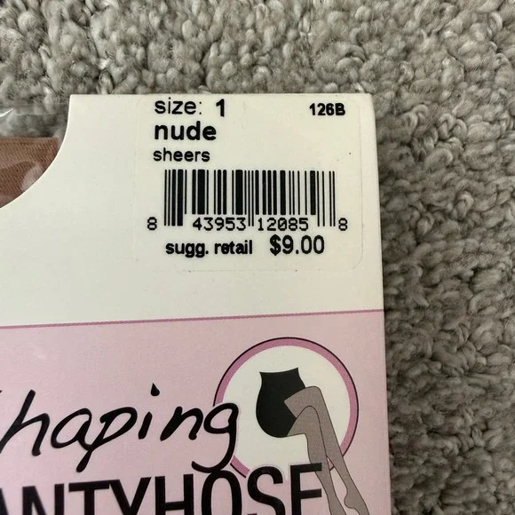 NWT ASSETS by Sara Blakely Shaping Pantyhose Nude Sheers Size 1 - Picture 2 of 5